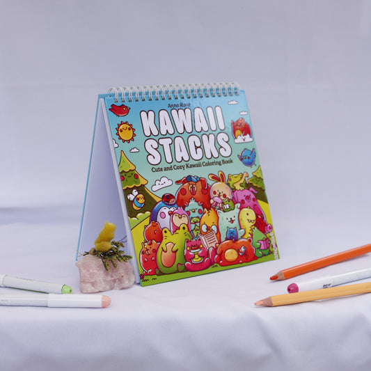 Kawaii Stacks – Coloring Book