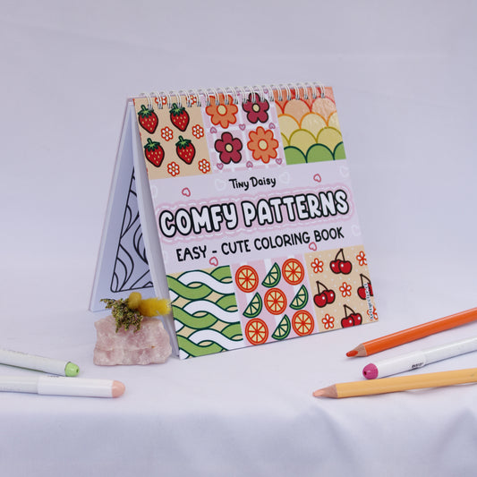 Comfy Patterns – Coloring Book