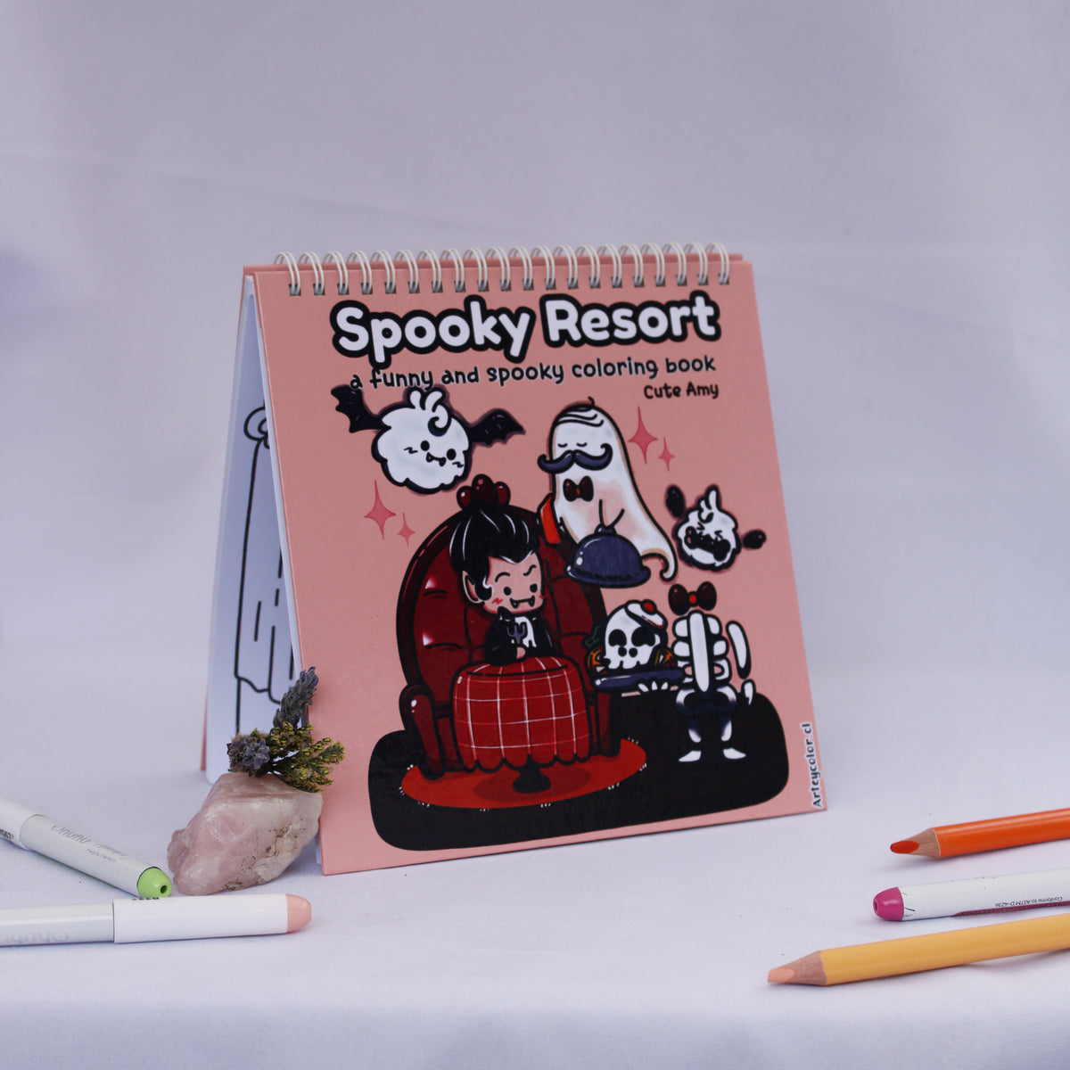 Spooky Resort – Coloring Book