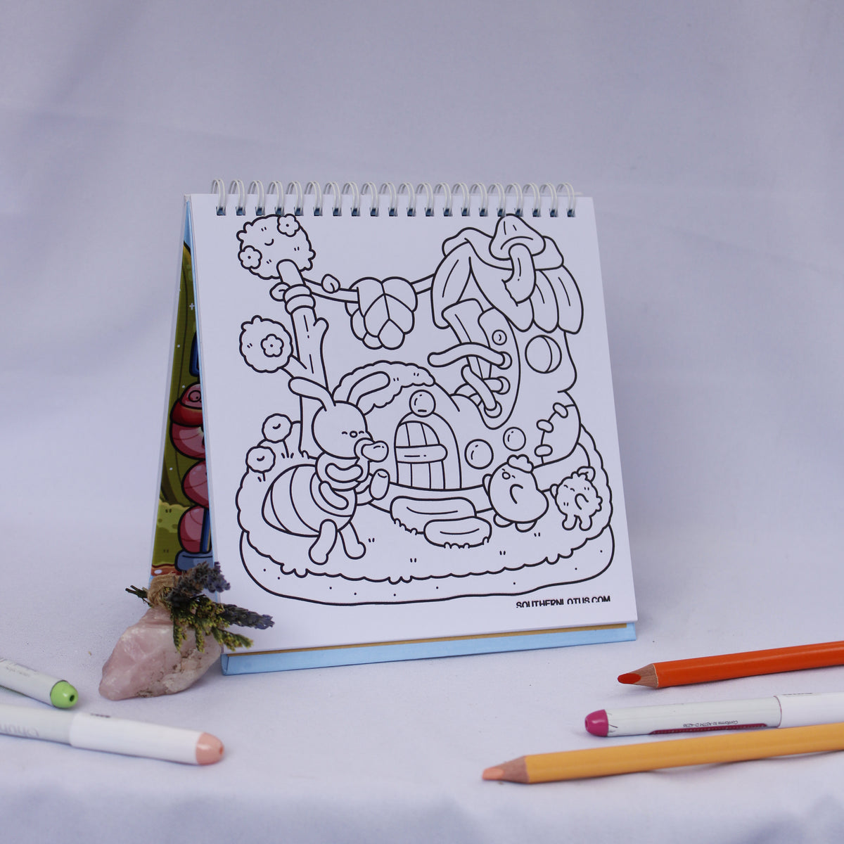Tiny Friends – Coloring Book