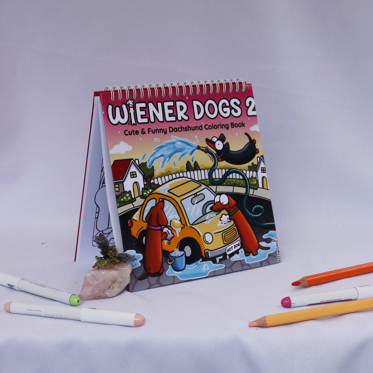 Wiener Dogs 2 – Coloring Book