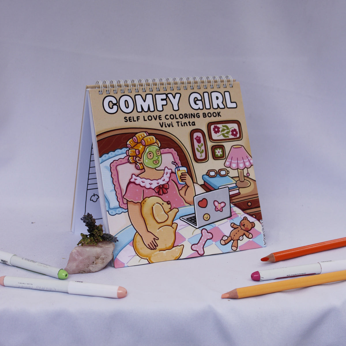 Comfy Girl – Coloring Book