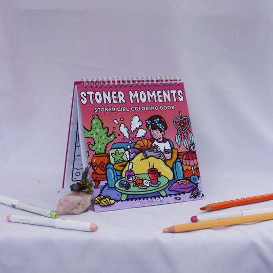 Stoner Moments – Coloring Book
