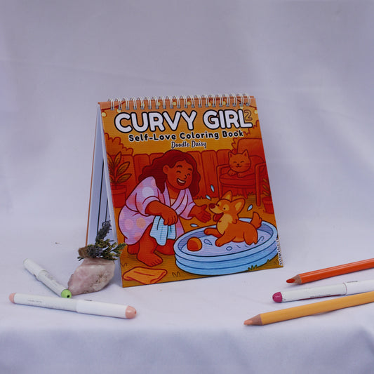 Curvy Girl – Coloring Book