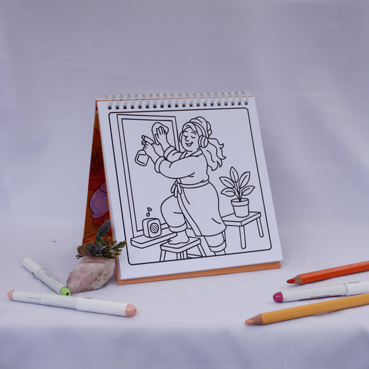 Curvy Girl – Coloring Book