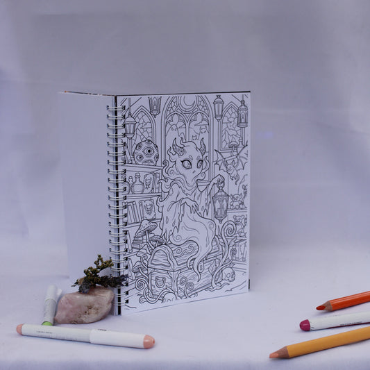 Monster Mansion – Coloring Book