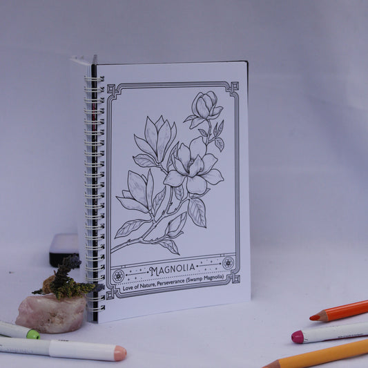 The Language of Flowers – Coloring Book