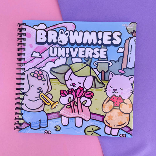 Browmies universe - Libro para colorear dulce y divertido