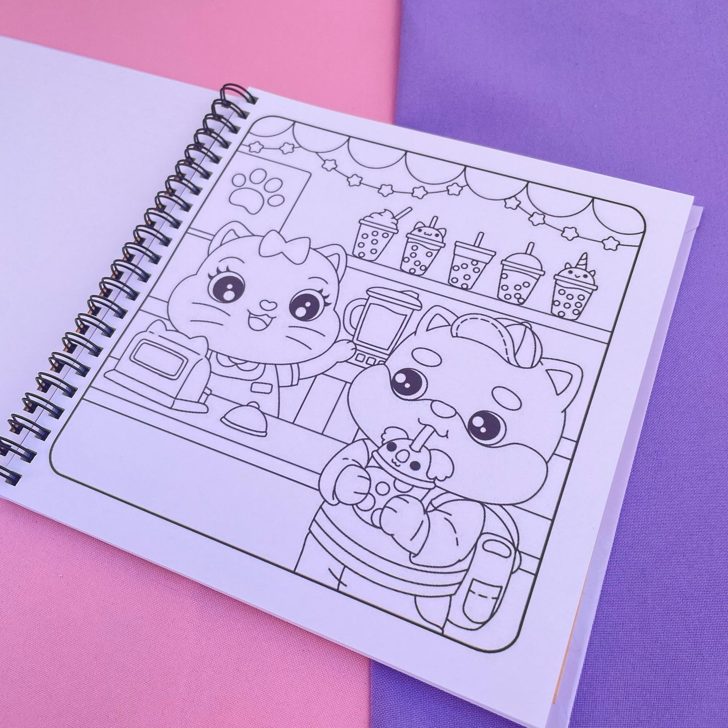 Cute world - Libro para colorear para un momento sin estrés