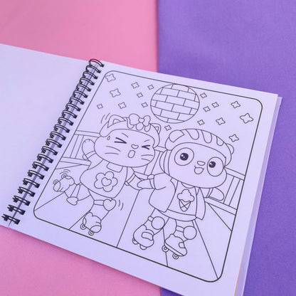 Cute world - Libro para colorear para un momento sin estrés
