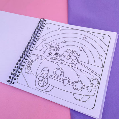Cute world - Libro para colorear para un momento sin estrés