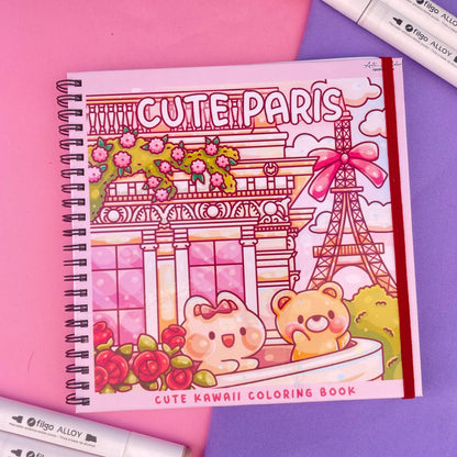 Cute Paris – Un viaje para colorear por la ciudad del amor