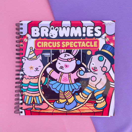 Brownies circus espectacle - una aventura mágica para colorear