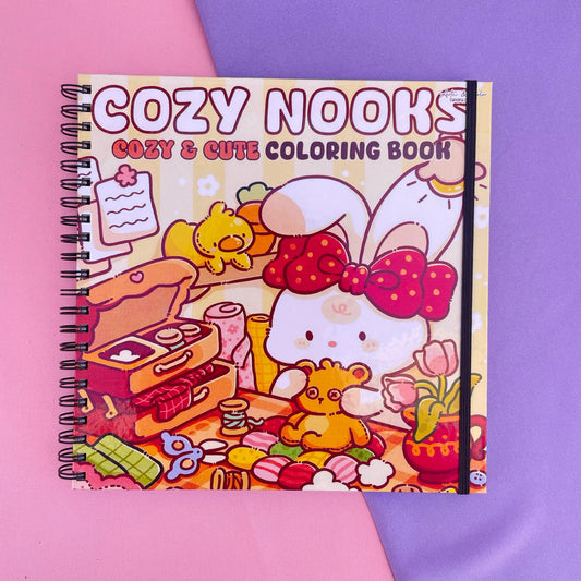 Cozy nooks- un libro para colorear relajante y adorable