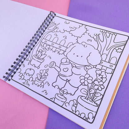 Cozy nooks- un libro para colorear relajante y adorable