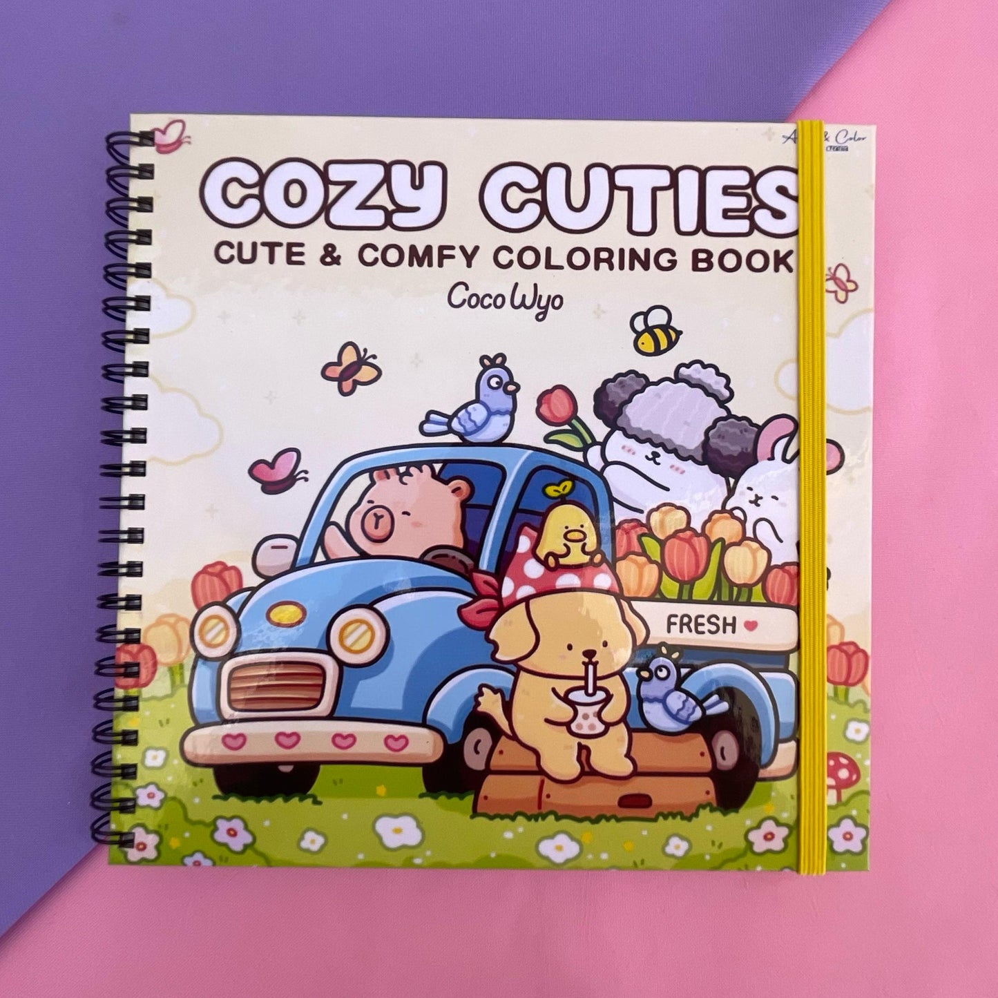 Cozy Cuties – Colorea un mundo tierno y acogedor