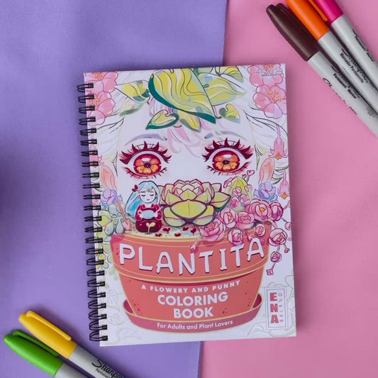 Plantita Coloring Book