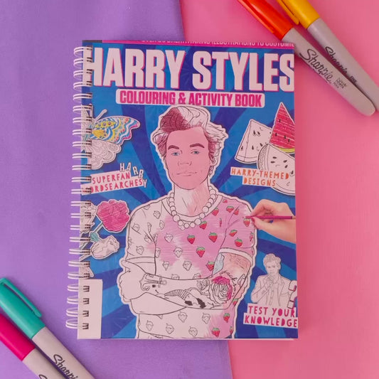 HARRY STYLES Coloring & activity book