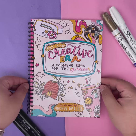 She in Her Creative Era Coloring Book