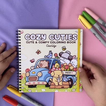 Cozy Cuties – Colorea un mundo tierno y acogedor