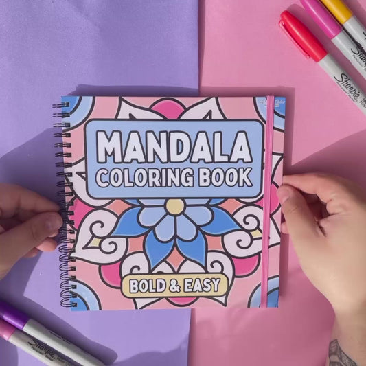 MANDALA COLORING BOOK