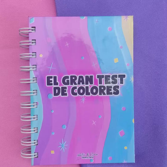 EL GRAN TEST DE COLORES Libro de pruebas