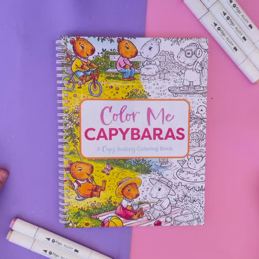COLOR ME CAPIBARAS