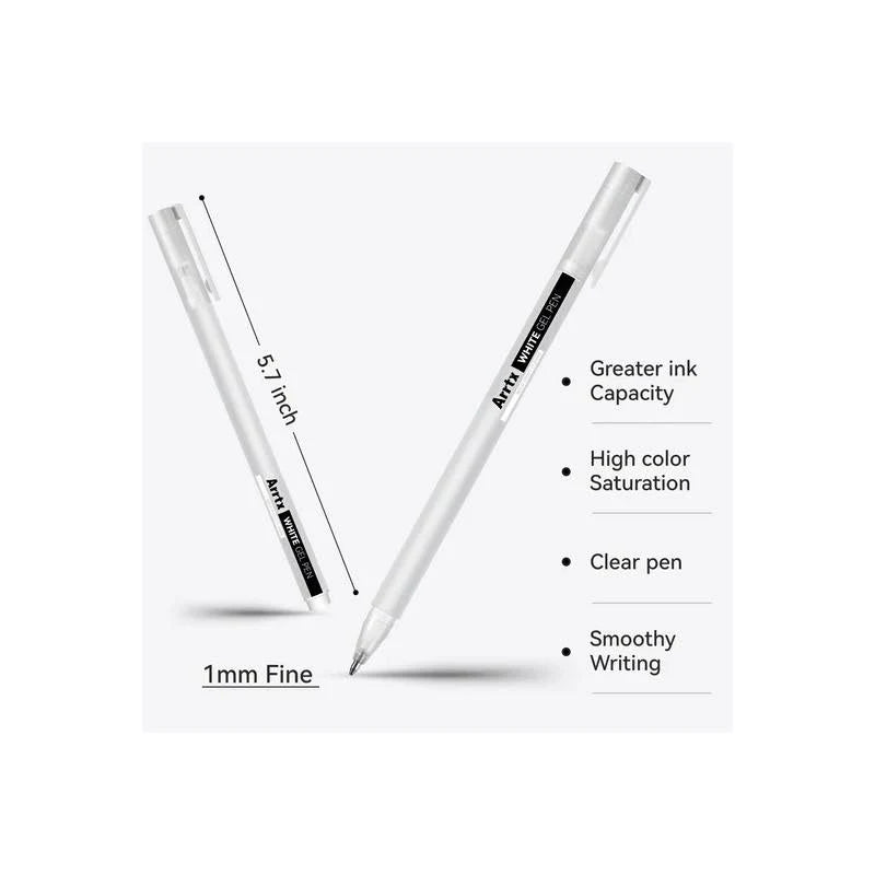 Gel Arrtx Pen Blanco 1.0 mm
